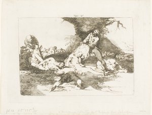 Robią z nich użytek, płyta 16 z filmu Katastrofy wojny autorstwa Francisco Jose de Goya y Lucientes