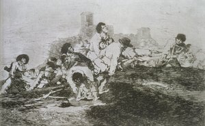 Nadal mogą się przydać, płyta 24 „Klęski wojny” autorstwa Francisco Jose de Goya y Lucientes