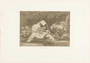 Co za szaleństwo!, płyta 68 z filmu Katastrofy wojny autorstwa Francisco Jose de Goya y Lucientes
