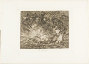 Czy ona zmartwychwstanie?, płyta 80 z The Disasters of War autorstwa Francisco Jose de Goya y Lucientes