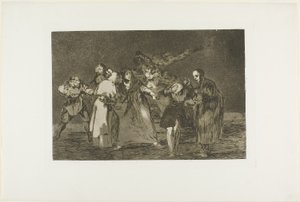Rany goją się szybciej niż pospieszne słowa, płyta 16 z Los Proverbios autorstwa Francisco Jose de Goya y Lucientes