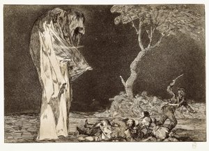 tablica 2 w ""Disparates"" autorstwa Francisco de Goya