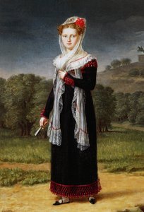 Portret Marii Luizy, księżnej Parmy (Wiedeń autorstwa Francisco Lacoma