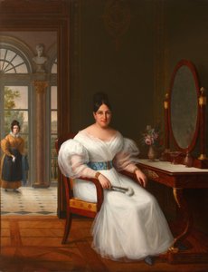 Carmen Moreno, Marquesa de las Marismas del Guadalquivir autorstwa Francisco Lacoma y Fontanet