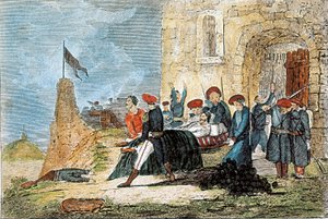 Pierwsza wojna karlistów: Oblężenie Bilbao (1835) autorstwa Francisco Sainz y Pinto
