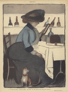 Ilustracja do Le Rire autorstwa Francisco Sancha y Lengo
