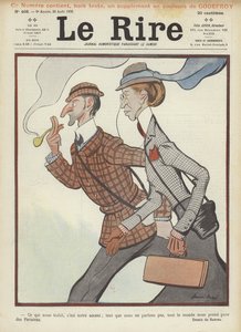 Ilustracja do Le Rire autorstwa Francisco Sancha y Lengo