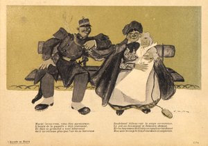 Żonaty! wstań, jesteś leniwy, rysunek z L