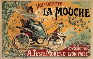 Wózek mucha, 1900