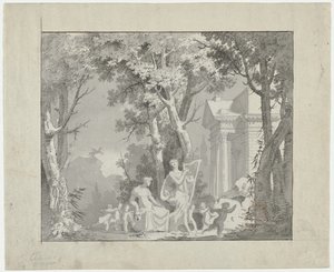 Scena klasyczna, 1775-1800. autorstwa Francisco Vieira
