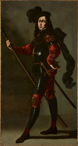 Infante P. Bustos de Lara, ok. 1640-1645. autorstwa Francisco de Zurbaran