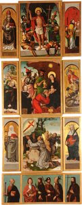 Ołtarz Świętych Anny i Michała Archanioła Panel Prawy