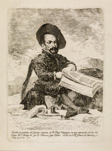 Do krasnoluda [El Primo] autorstwa Francisco de Goya