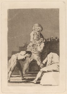 Al Conde Palatino (Do hrabiego Palatyna) autorstwa Francisco de Goya