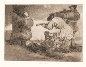 Barbarze! (38) autorstwa Francisco de Goya