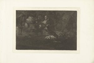 Szaleństwo pogrzebowe Różne funebre Los Disparates (The Follies) (tytuł serii) Los Proverbios (Przysłowia) (tytuł serii) autorstwa Francisco de Goya