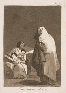 Bussebaskets zagłada autorstwa Francisco de Goya