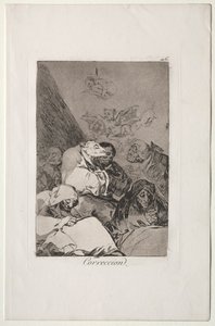 Caprichos: korekta autorstwa Francisco de Goya
