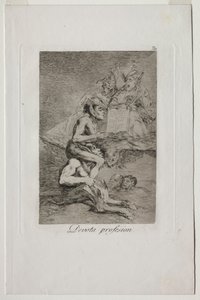 Caprichos: pobożny zawód autorstwa Francisco de Goya
