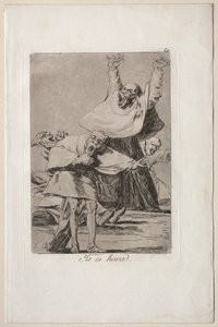 Caprichos: Już czas. autorstwa Francisco de Goya