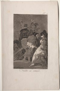Caprichos: nikt nie zna siebie autorstwa Francisco de Goya