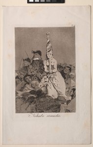 Caprichos: nic nie można na to poradzić autorstwa Francisco de Goya