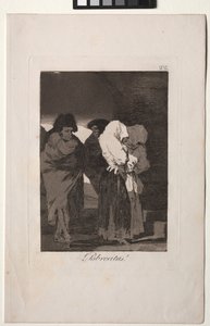 Caprichos: Biedne dziewczynki! autorstwa Francisco de Goya