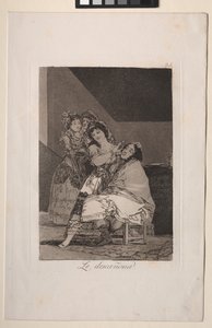 Caprichos: Okrywa go autorstwa Francisco de Goya