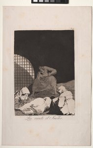 Caprichos: sen je pokonuje autorstwa Francisco de Goya