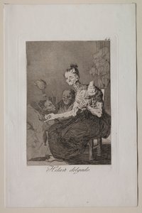Caprichos: Dobrze się kręcą autorstwa Francisco de Goya