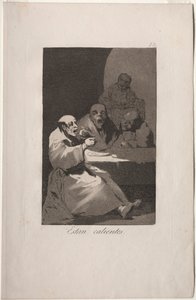 Caprichos: są gorące... autorstwa Francisco de Goya