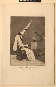 Caprichos: te drobinki kurzu. autorstwa Francisco de Goya