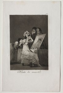 Caprichos: Aż do śmierci autorstwa Francisco de Goya