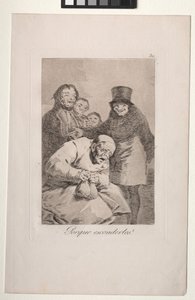 Caprichos: po co je ukrywać? autorstwa Francisco de Goya