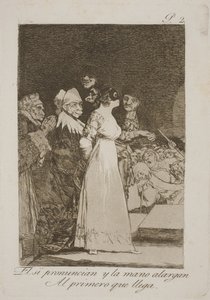 Mówią tak i poślubiają pierwszego najlepszego autorstwa Francisco de Goya