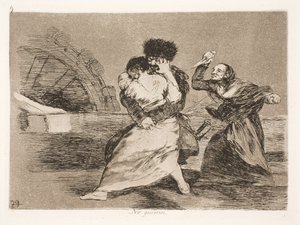 Nie będą (9) autorstwa Francisco de Goya