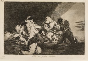 Nie do oglądania (26) autorstwa Francisco de Goya