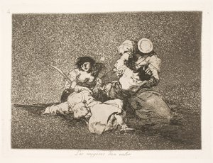 To kobiety dodają odwagi (4) autorstwa Francisco de Goya