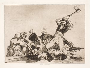 To samo (3) autorstwa Francisco de Goya