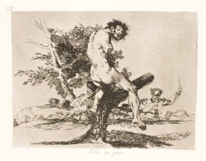 To jest gorsze (37) autorstwa Francisco de Goya