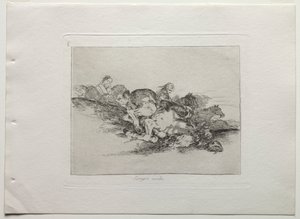 Katastrofy wojenne: to zawsze się dzieje, 1810-1820. autorstwa Francisco de Goya