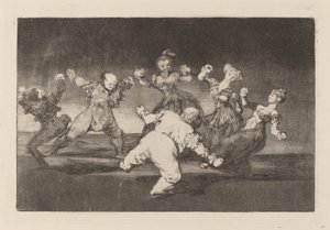 Disparate allegre (Wesołe szaleństwo) autorstwa Francisco de Goya