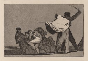 Disparate conocido (dobrze znane szaleństwo) autorstwa Francisco de Goya