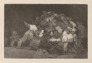 Rozbieżny generał (ogólne szaleństwo) autorstwa Francisco de Goya
