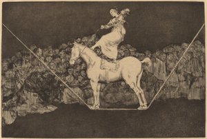 Disparate puntual (Sure Folly) autorstwa Francisco de Goya