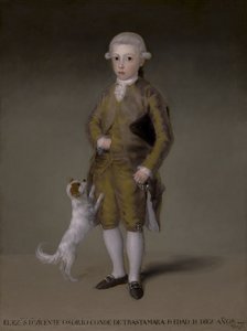 Don Vicente Isabel Osorio de Moscoso y Álvarez de Toledo, hrabia Trastámara, c.1787-88 autorstwa Francisco de Goya