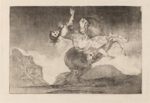 Koń Raptor (Porywacz koni) autorstwa Francisco de Goya