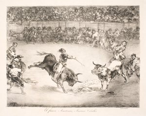 „Słynny Amerykanin Mariano Ceballos” autorstwa Francisco de Goya