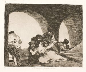 Straszna śmierć (13) autorstwa Francisco de Goya