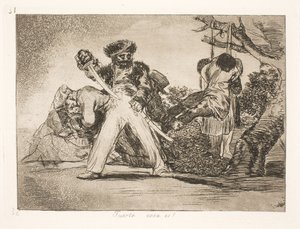 Środek spadkowy (31) autorstwa Francisco de Goya